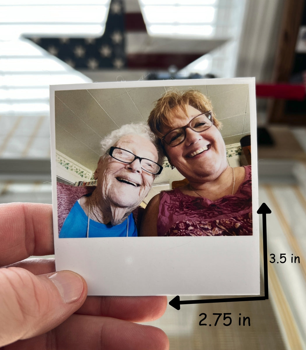 Retro Flat Magnet Photo Sets